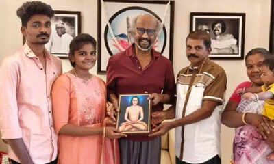 Rajinikanth gifts gold chain to Madurai fan selling Rs 5 parottas, invites him to his Chennai residence - Watch
