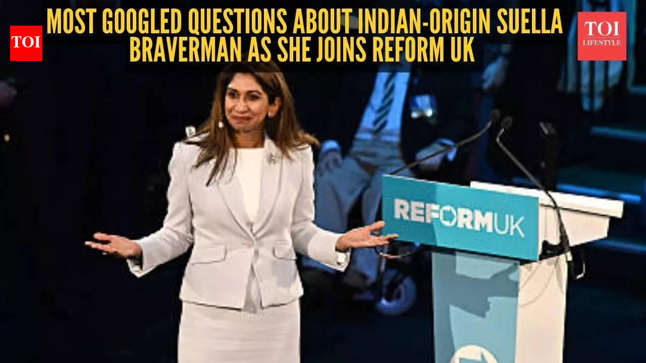 Most Googled questions about Indian-origin Suella Braverman as she joins Reform UK
