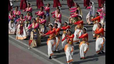 R-Day celebrations showcase India’s cultural diversity