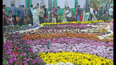 Unique theme, long weekend break January jinx at flower show in Bengaluru’s Lalbagh