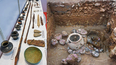 Ancient power symbol? India’s longest Iron Age spears unearthed at Tamil Nadu burial site