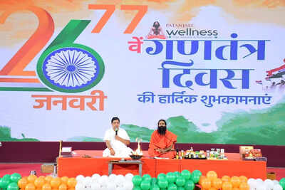 Swami Ramdev Administers Panch Pran on India’s 77th Republic Day, Calls for a Self-Reliant and Unified Nation