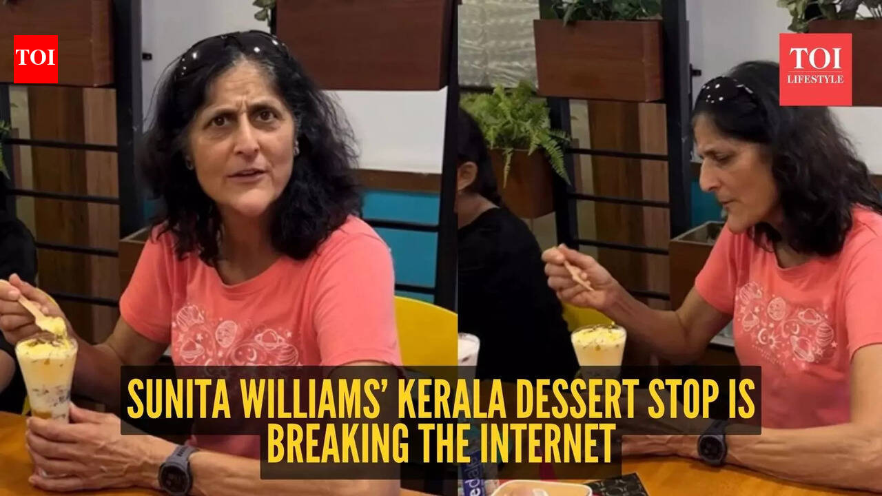 'Reserve that table forever': Sunita Williams’ Falooda break in Kerala goes viral