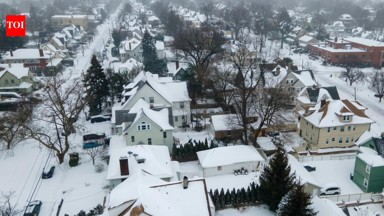 US winter storm havoc: At least 30 dead, over half a million without power — all you need to know – The Times of India
