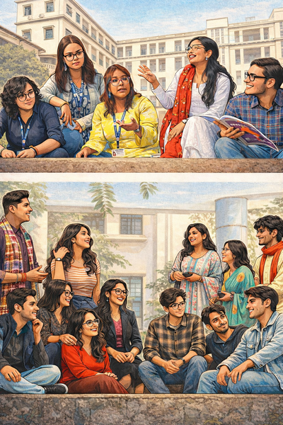  We, the students of India...