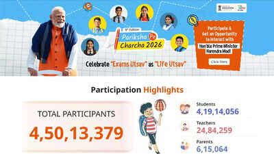 Pariksha Pe Charcha 2026 goes pan-India, as PM Modi engages 6.76 crore students in a nationwide dialogue