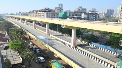 Maharashtra's Mira–Bhayander flyover sparks debate over lane narrowing; MMRDA says design is planned