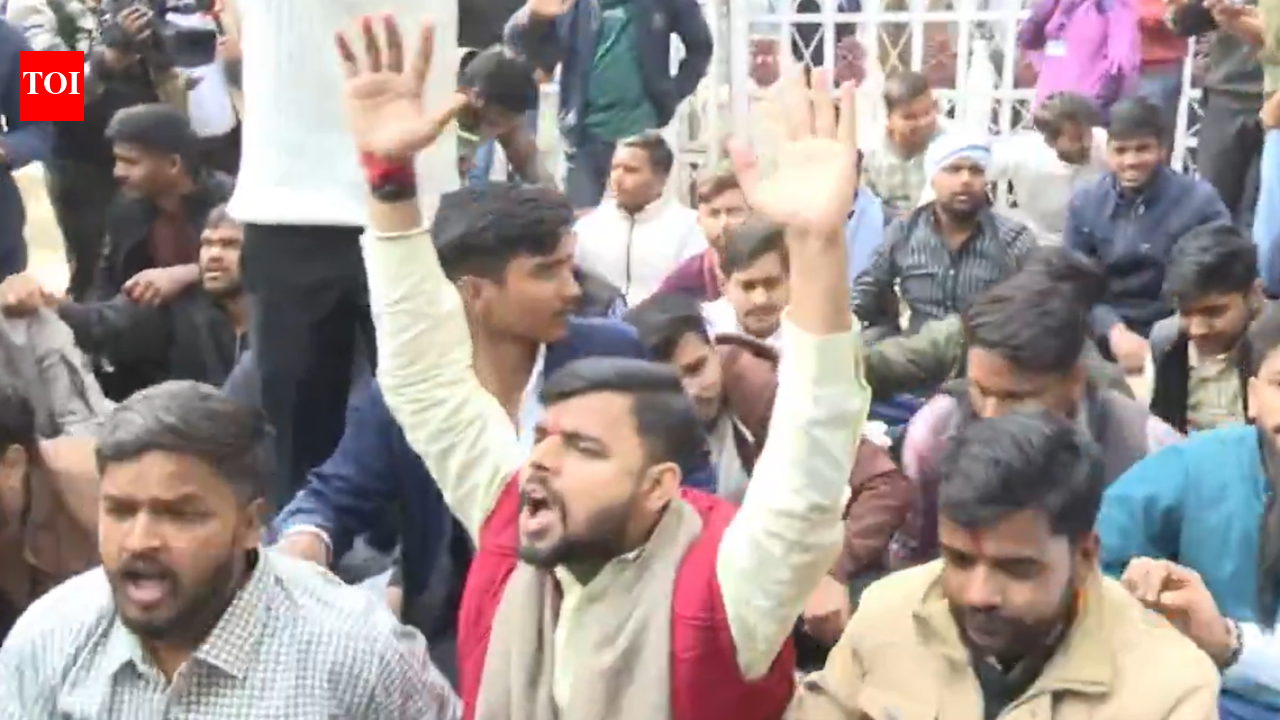 Lucknow University students protest UGC’s new equity regulations