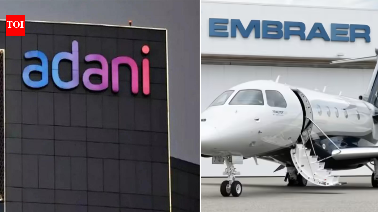 Aviation push: Adani Group enters MoU with Brazil's Embraer to set up regional aircraft manufacturing facility