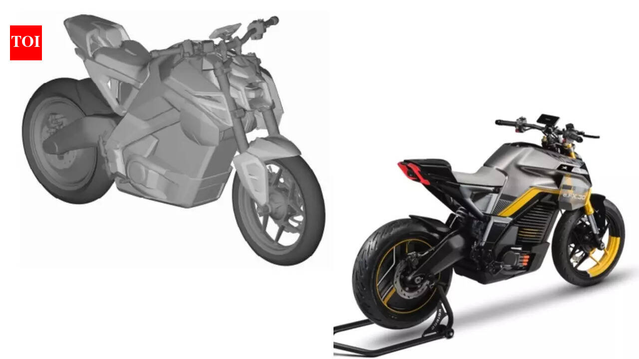 TVS’ first electric motorcycle design patented in India: What to expect
