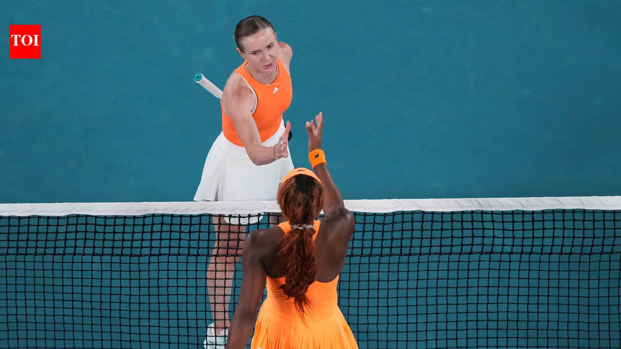 Coco Gauff Out: Elina Svitolina reaches Australian Open semis