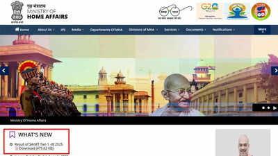 IB SA MT Exam 2025 Tier I Result out at mha.gov.in, check PDF of shortlisted candidates here