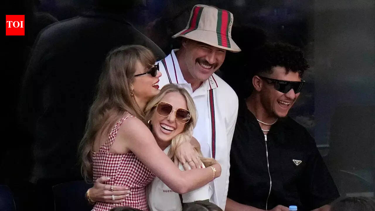 “Find something different to write about”: Brittany Mahomes’ old tweets mocking Travis Kelce’s fiancée Taylor Swift reignite fan fury