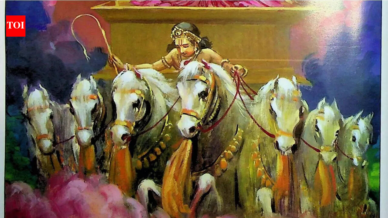 Quote of the day from Vedas: Seven Horses Carrying Seven Wheels