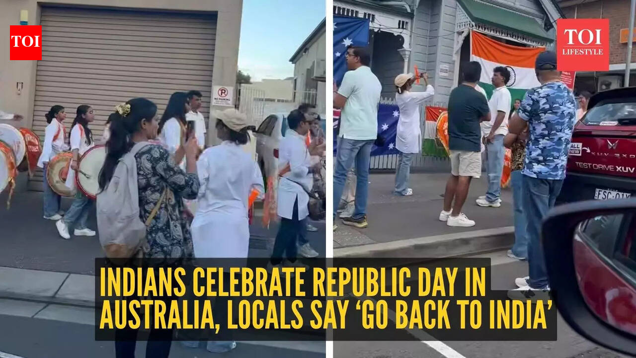 Indians celebrate Republic Day in Australia, locals say ‘Go Back to India’ - video goes viral