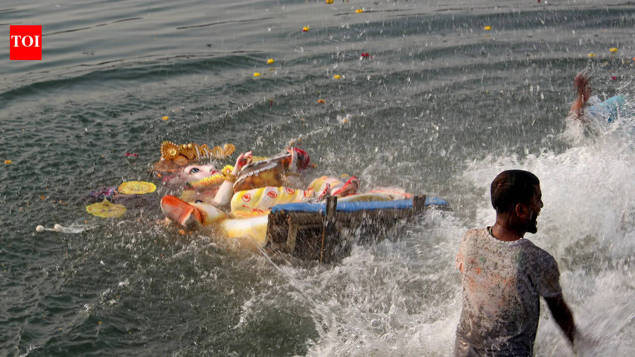 4 cops, 15 others injured in stone pelting during idol immersion in Ramgarh