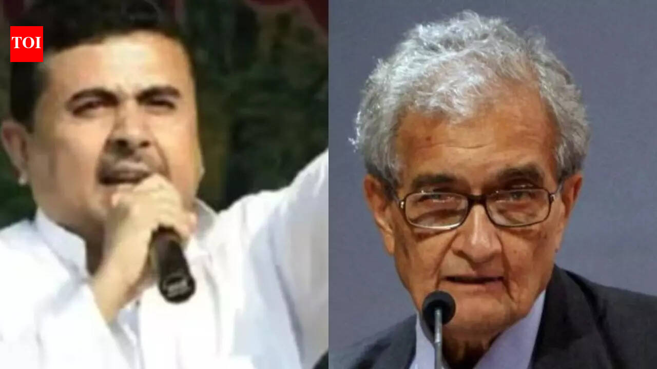 Suvendu questions Amartya Sen's contribution to Bengal, stirs row