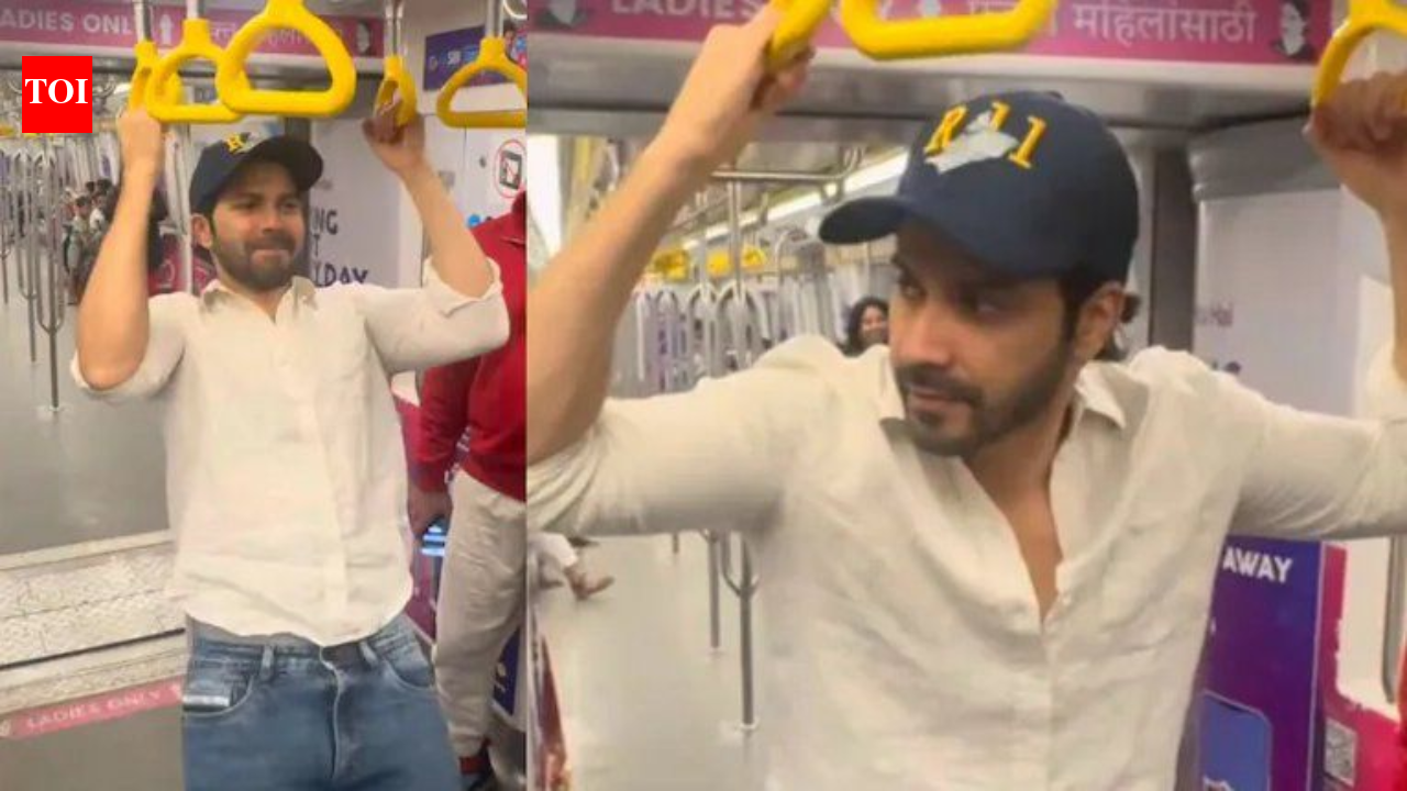 Actor Varun Dhawan fined after viral grab-handle video in Mumbai Metro