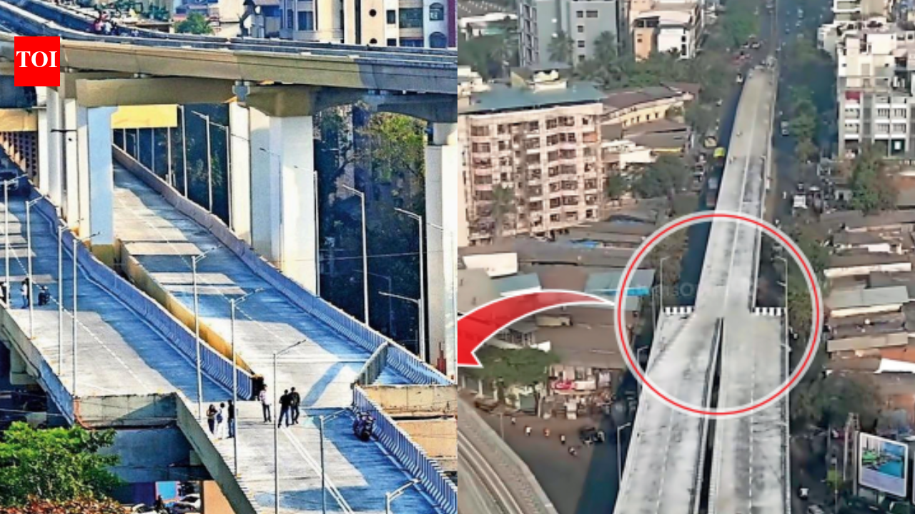 ‘Invitation to crashes’: 4-lane bridge near Mumbai suddenly narrows to 2; MMRDA denies design flaw