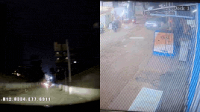 Dashcam, CCTV clips reveal moment when Bengaluru techie crushed bodybuilder to death