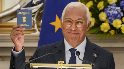 'Very proud of ancestral roots in Goa': European Council chief Antonio Costa flaunts OCI card—watch