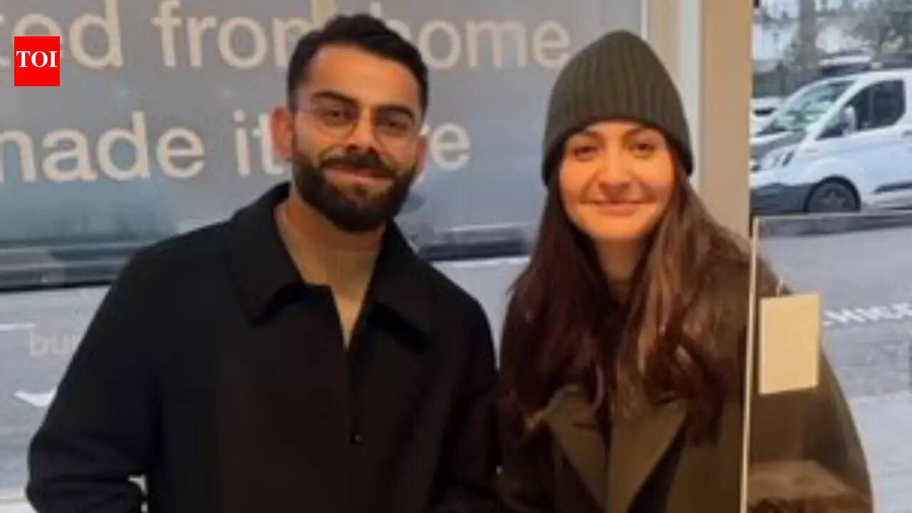 Virat Kohli and Anushka Sharma SPOTTED on day out in London; pose with fan for a selfie: PIC