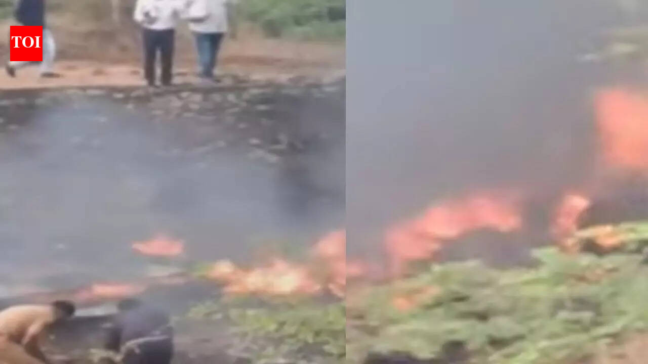 Ajit Pawar's plane crashes during emergency landing in Baramati