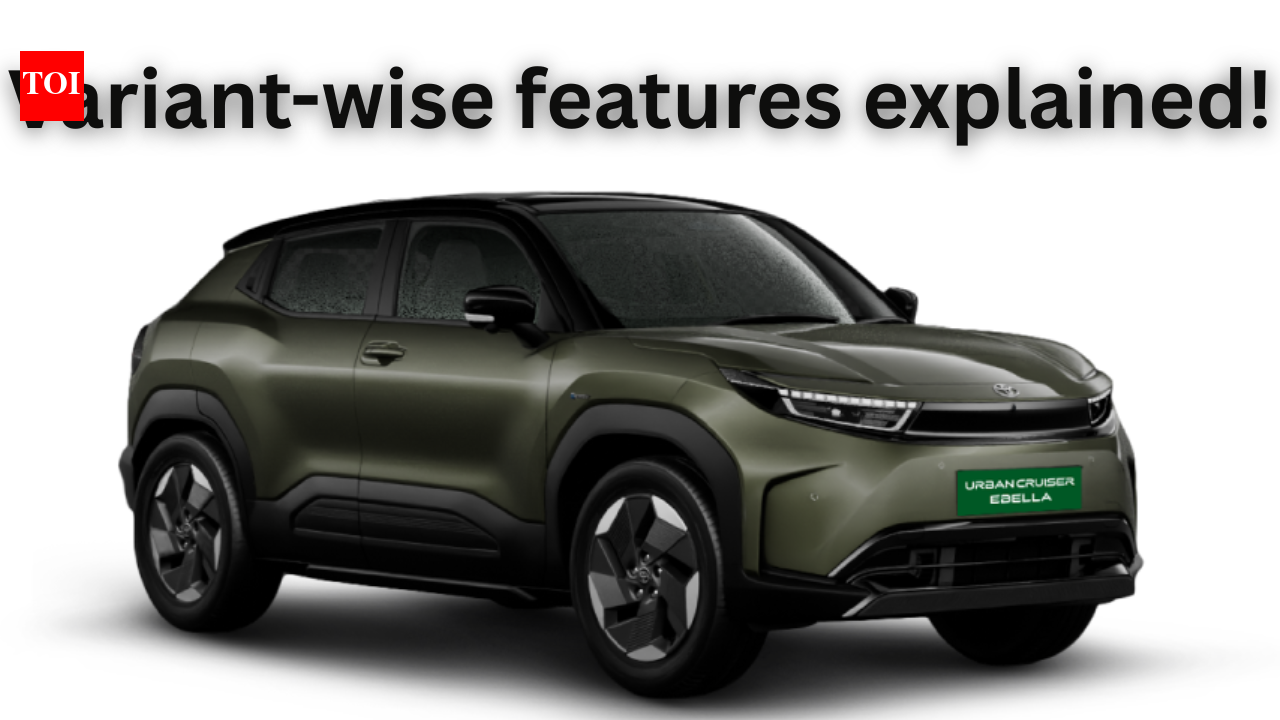 Toyota Urban Cruiser Ebella: Variant-wise features explained
