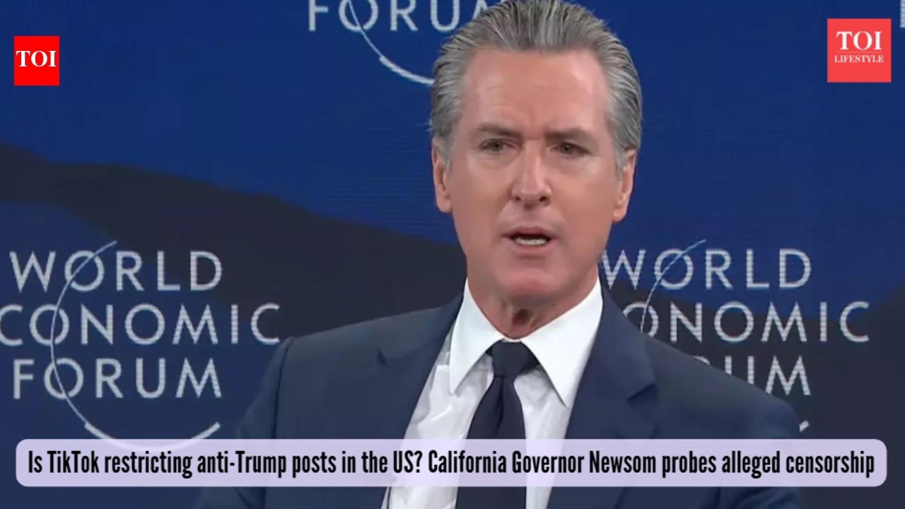 Is TikTok restricting anti-Trump posts in the US? California Governor Newsom probes alleged censorship