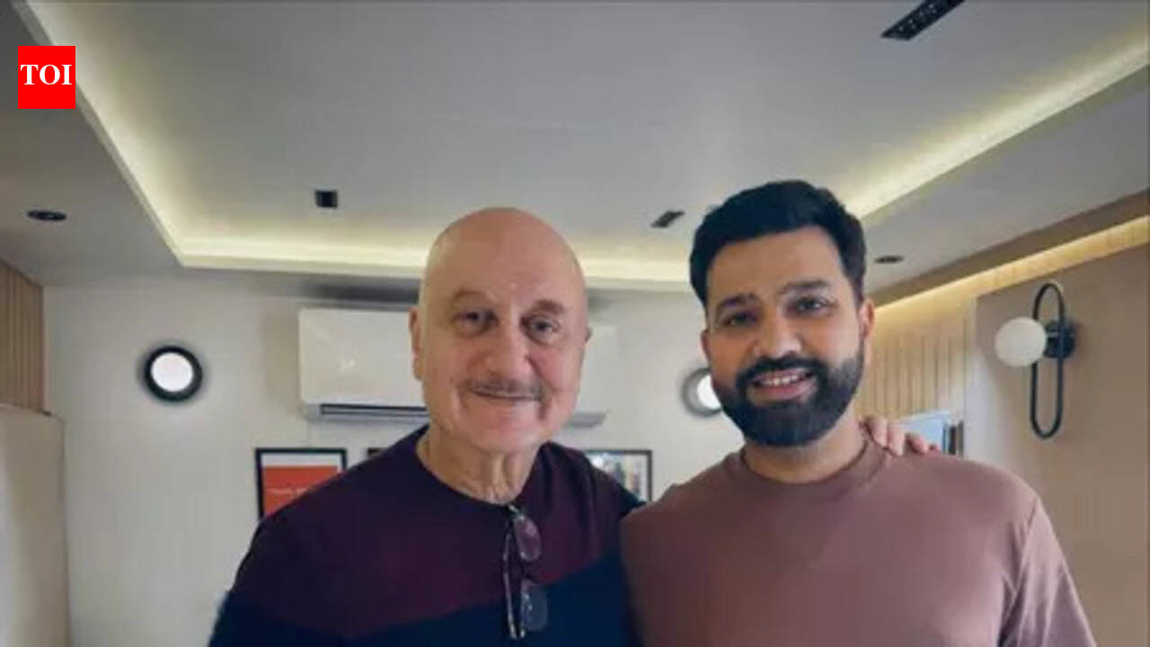 Anupam Kher calls 'cool dude' Rohit Sharma absolutely 'real'
