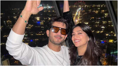 Arjun Bijlani says 'Main Hoon Na' as wife thanks him for being her strength