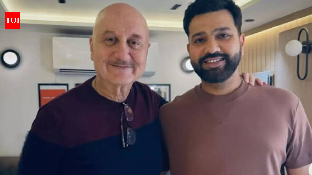 ‘So real’: Anupam Kher shares details of ‘accidental’ meeting with Rohit Sharma