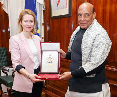 Rajnath signs security partnership with European Commission VP, talks on integrating defence supply chain