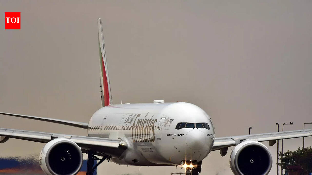 Emirates flight EK35 diverts to Edinburgh due to mid-air emergency, storm conditions