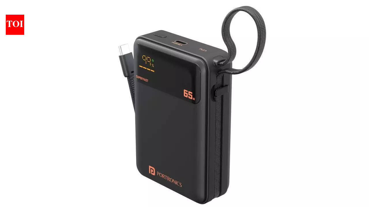 Portronics Ignis 65 power bank launched with 20,000mAh battery capacity