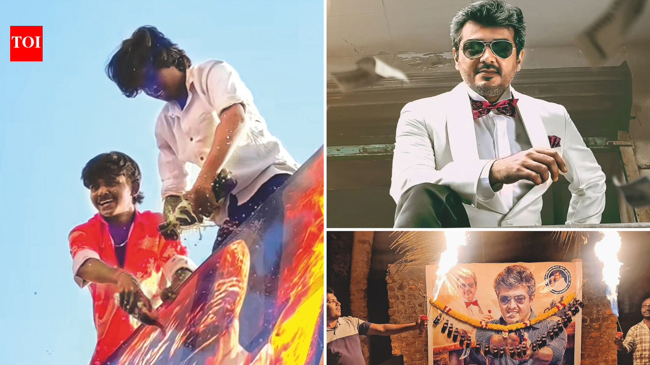 Believe it or not: Ajith fans swap milk for cola