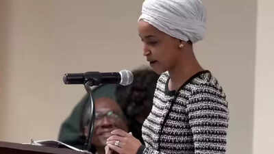 'Don’t let bullies win': Ilhan Omar’s stern response after being attacked at Minneapolis town hall