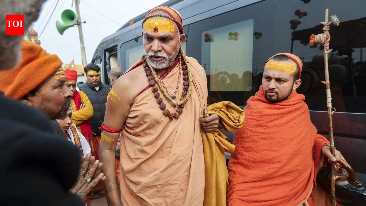 Magh Mela row: Seer leaves 'with heavy heart'; Akhilesh says BJP 'blinded by power'