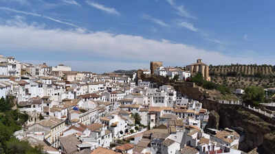 This Spanish town has been living under a rock for 500 years — and people still call it home