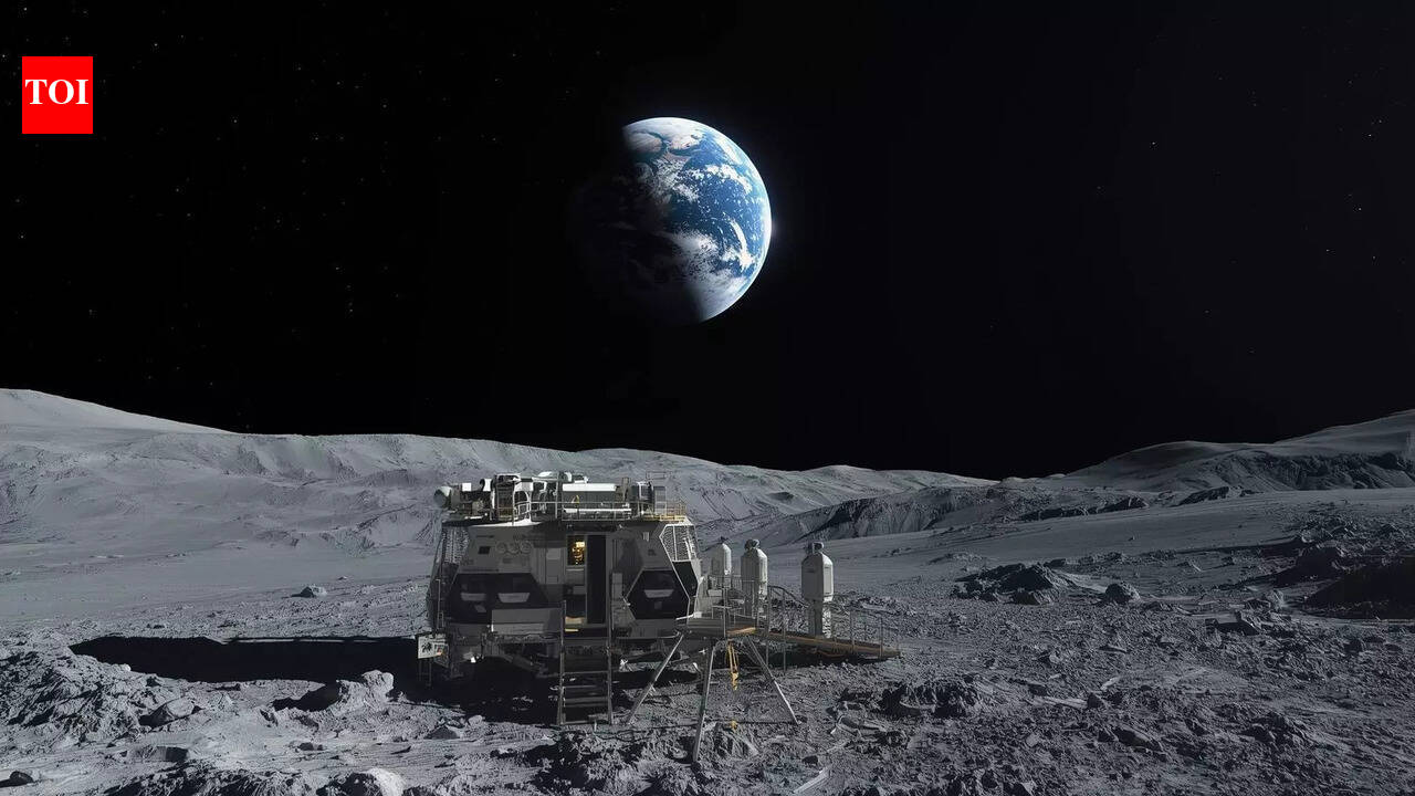 Earth may be observed from the moon instead of orbital satellites in the future