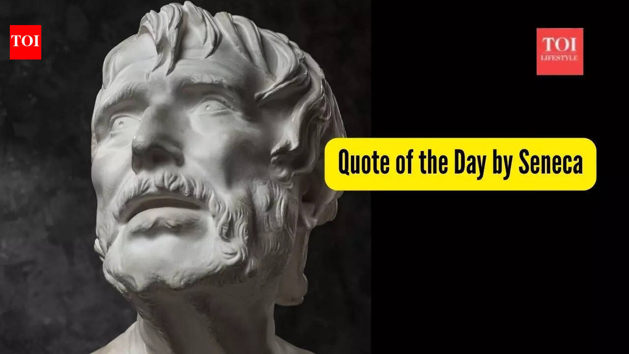 Quote of the day by stoic philosopher Seneca: 'But when you are looking on anyone...'