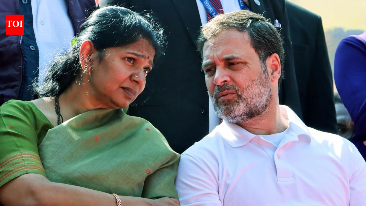 Rahul Gandhi, Kanimozhi meet ahead of Tamil Nadu polls; no breakthrough on seat-sharing