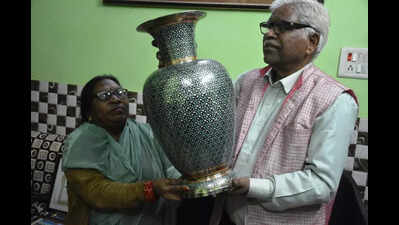 Padma Shri for 74yo Moradabad artisan who kept brass carving alive