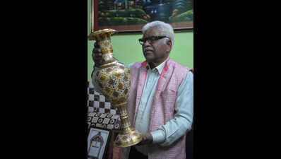 Padma Shri for 74yo Moradabad artisan who kept brass carving alive