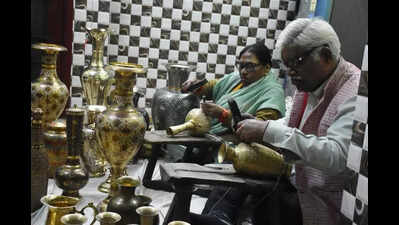 Padma Shri for 74yo Moradabad artisan who kept brass carving alive