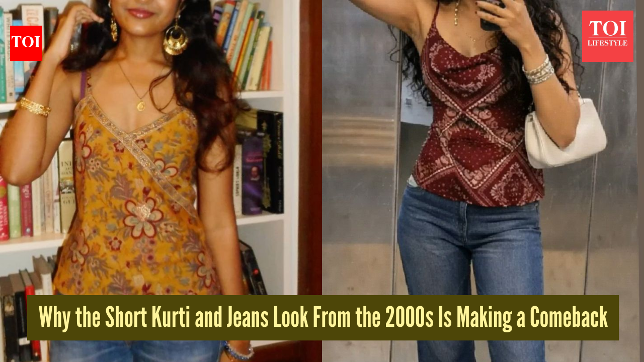 From 2000s to now: The return of the short kurti and jeans look
