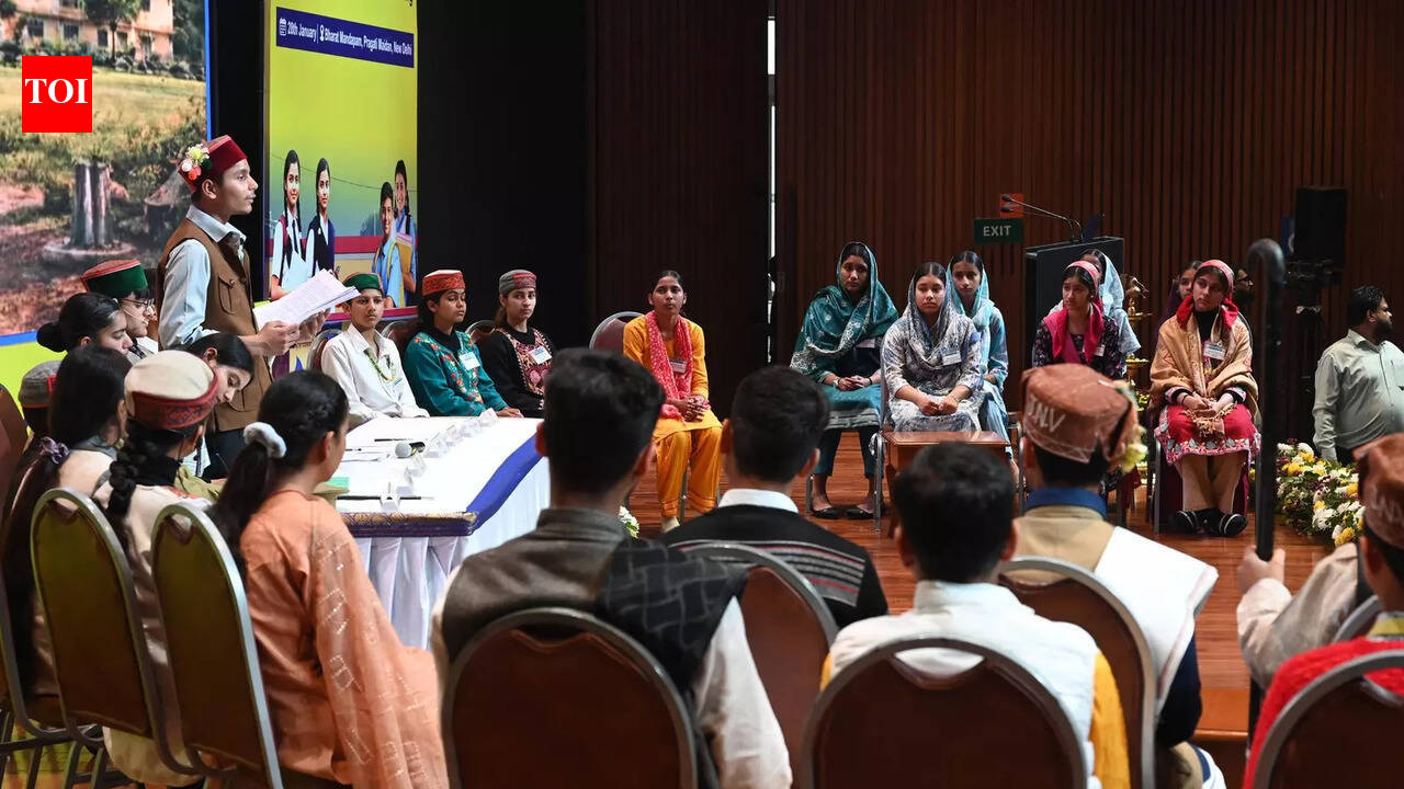 Students turn 'Sarpanch' at model gram sabhas to show how youth can shape the future of rural India