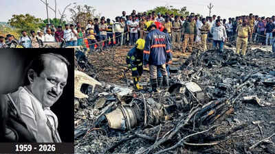 Baramati plane crash: Wristwatch, sitting position help cops identify Ajit Pawar’s body