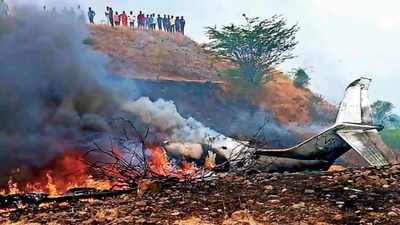 High flames, burning aircraft: How first responders found 5 charred bodies at Baramati plane crash site