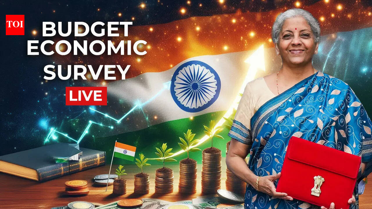 Economic Survey 2026 Live Updates: India an oasis of macro stability in a turbulent world, says CEA Anantha Nageswaran; real GDP growth for FY27 seen at 6.8-7.2%  timesofindia.indiatimes.com